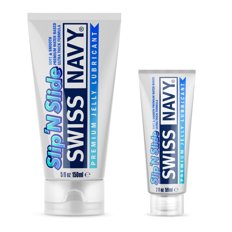 Swiss Navy Slip'N Slide Premium Jelly Lubricant 150 ml and 59 ml Main image