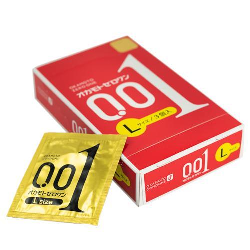Okamoto 001 L-Size 3 Pack Secondary image