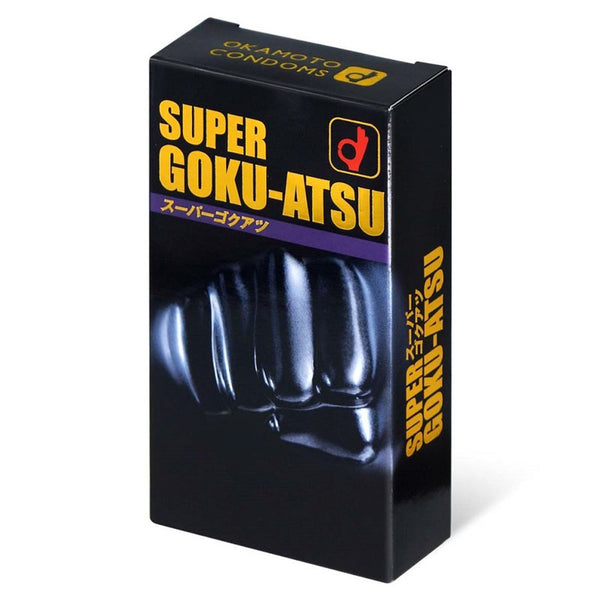 Okamoto Super Goku-Atsu Black 10 Pack