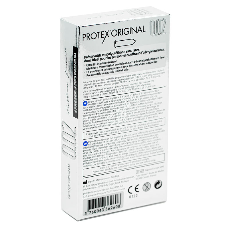 Protex Original Ultra Thin 002 6 Pack Secondary image