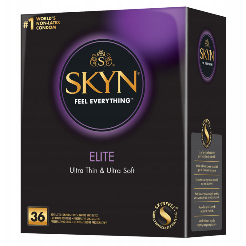 SKYN Elite Ultra Thin & Ultra Soft Condoms Box 36 Main image