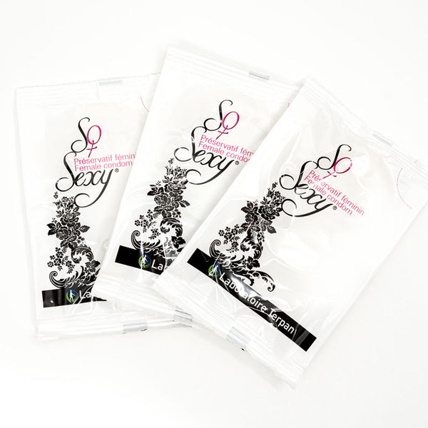 So Sexy Female Condoms 3 Pieces | WorldCondoms