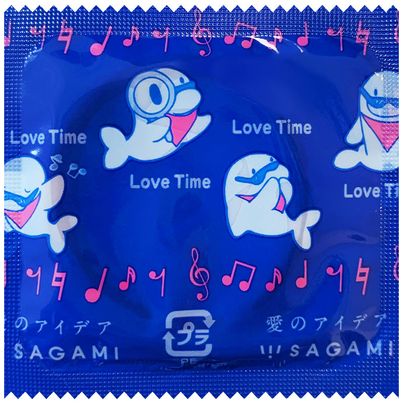 Sagami Love Time Thin 0.04mm Pink Color Condoms Main image