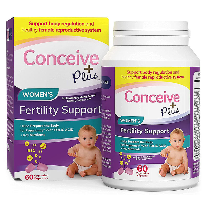 Sasmar Conceive Plus Women's Fertility Support 60 caps Secondary image