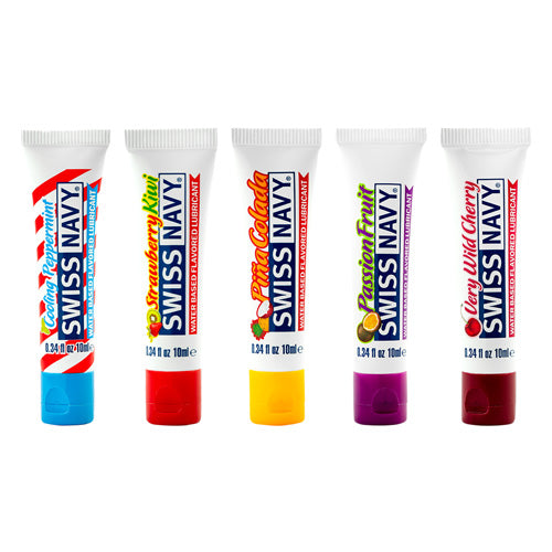 Swiss Navy Flavored Lubes Sampler 5x10ml Main image