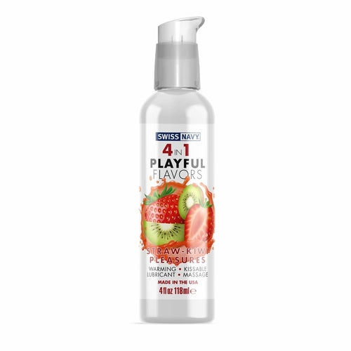 Swiss Navy 4in1 Straw-Kiwi Pleasures