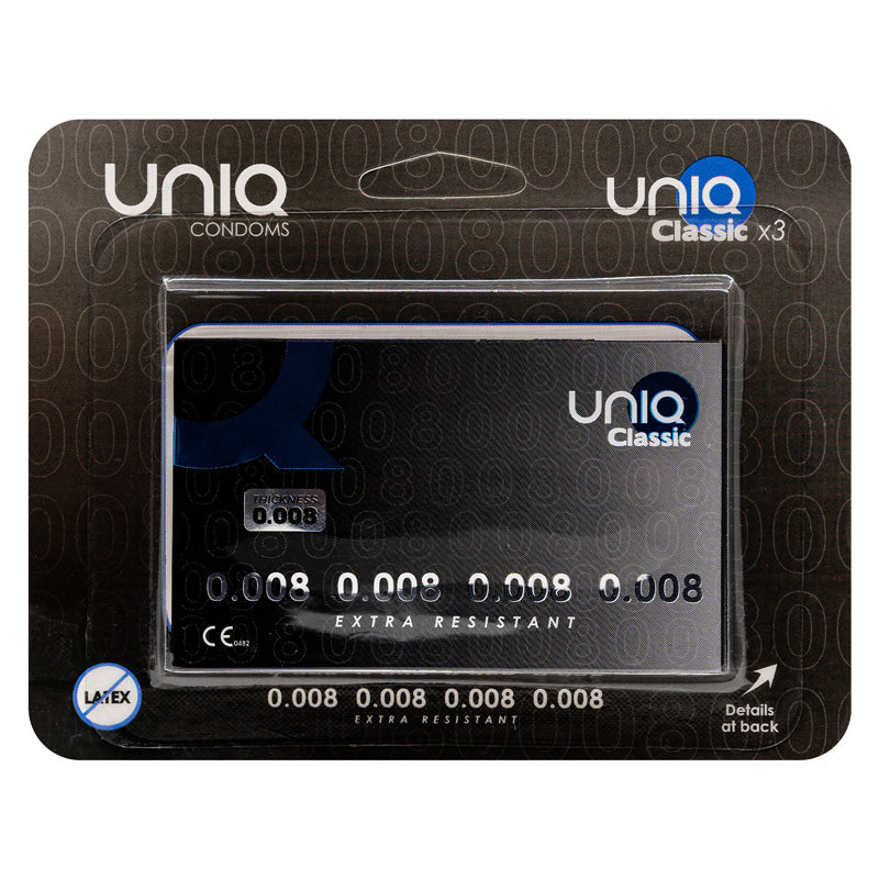 Uniq Classic 0008 condoms Pack 3 Main image