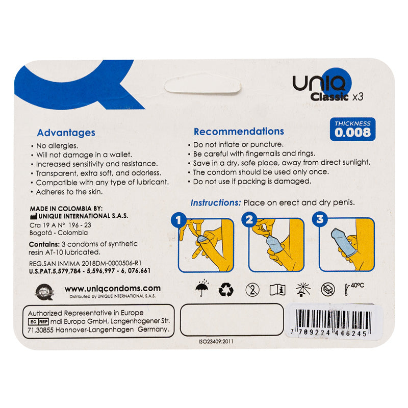 Uniq Classic 0008 3 Pack Secondary image