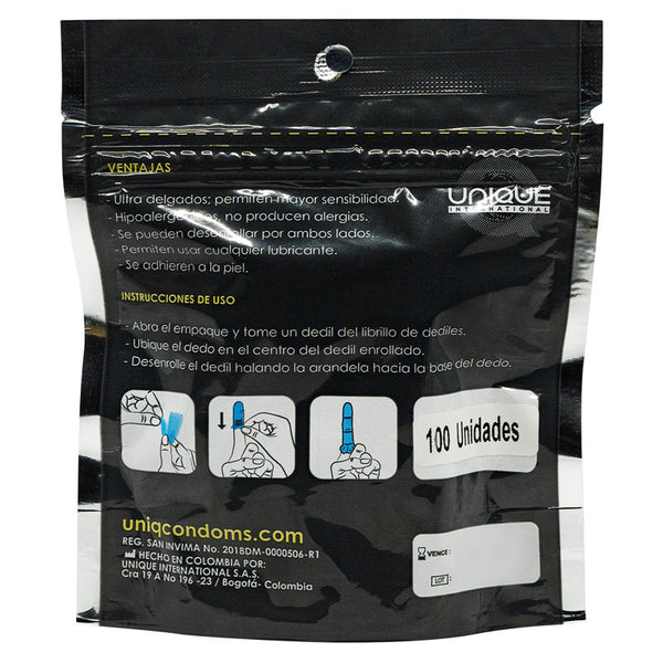 Uniq Dediles Finger Cots Pack 100