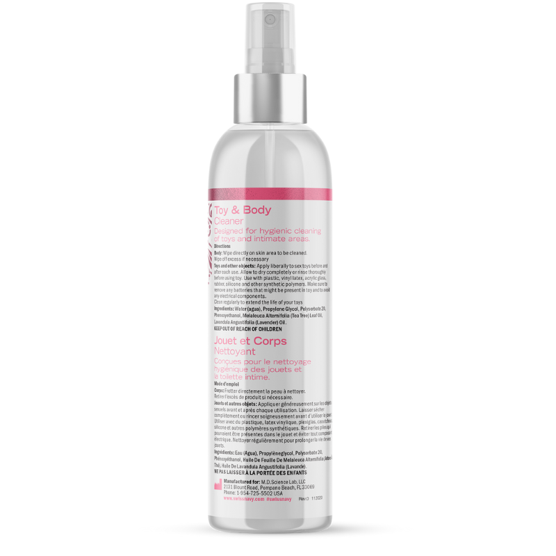 Swiss Navy Desire Toy & Body Cleaner 4 oz