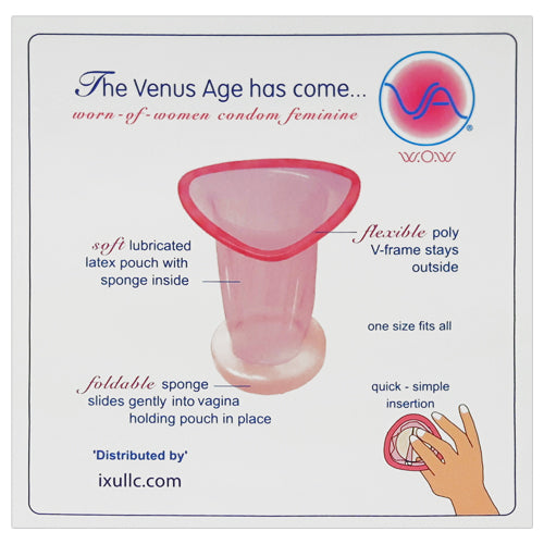 VA W.O.W Female Condoms 3 Pack Secondary image