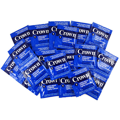 crown lightly lubricated condoms 50 PCS