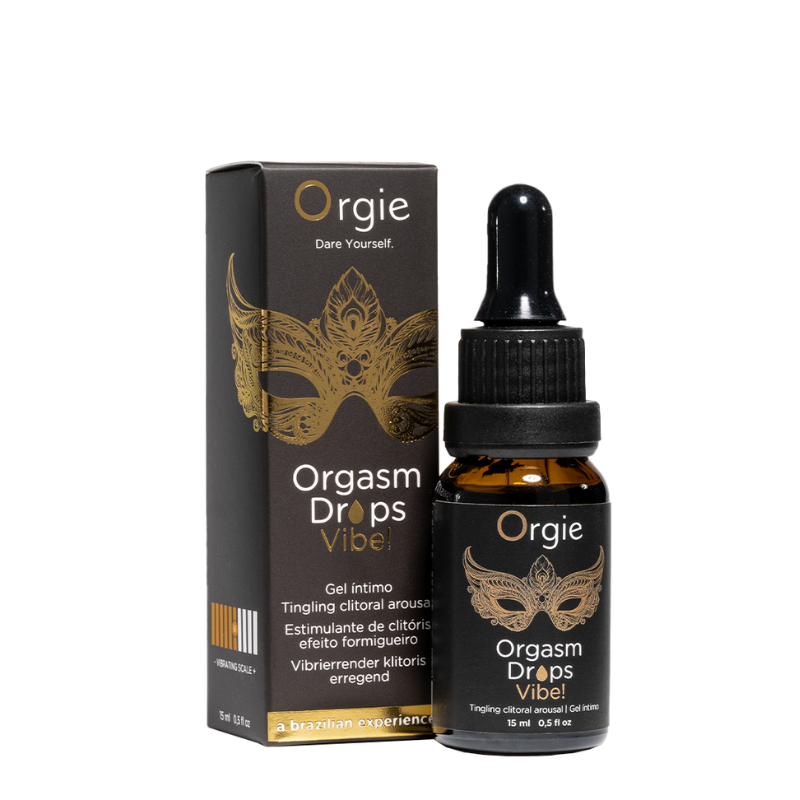 Orgie Orgasm Drops Vibe! Tingling Clitoral Arousal 15ml Main image