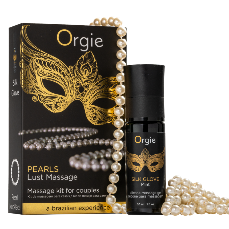 Orgie Pearls Lust Massage Kit for Couples 30ml Main image