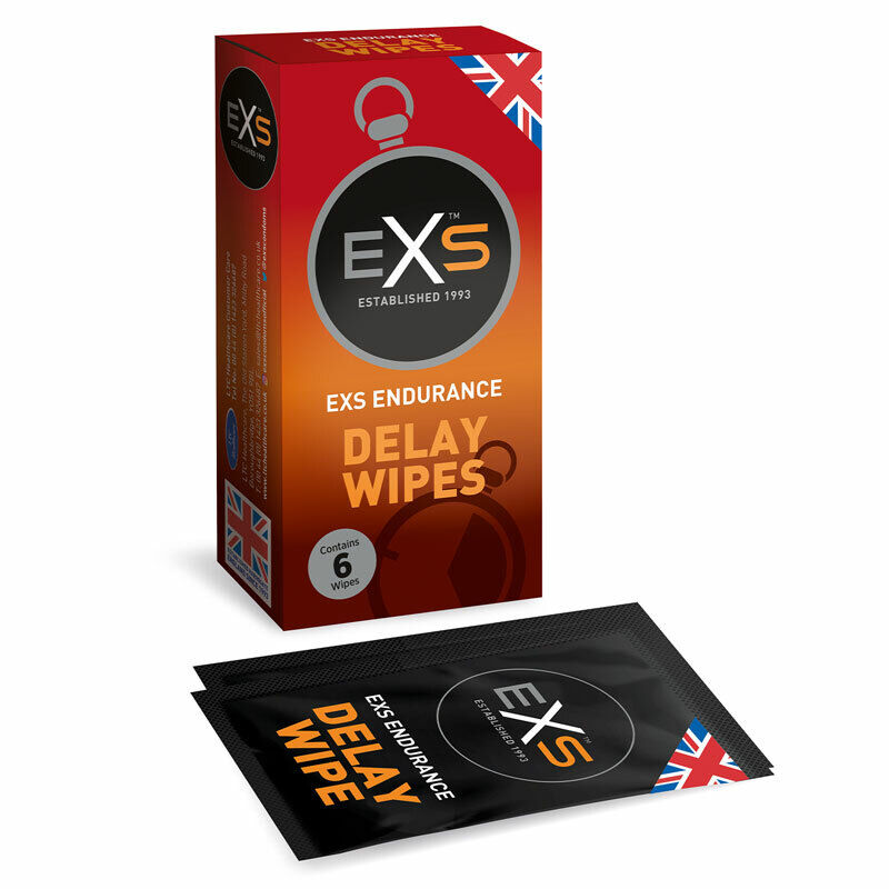 EXS Endurance Delay Wipes